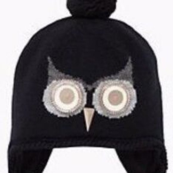 kate spade Accessories - KATE SPADE NIGHT OWL HAT - AUTHENTIC